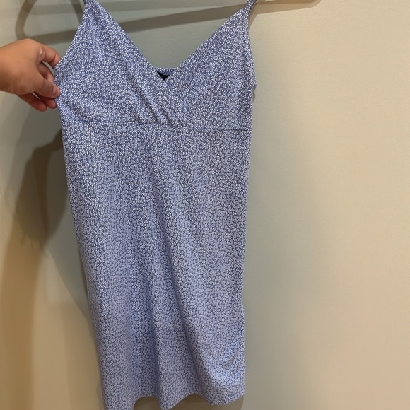 NWT Brandy Melville Blue and white floral mini‎ dress - Picture 5 of 7